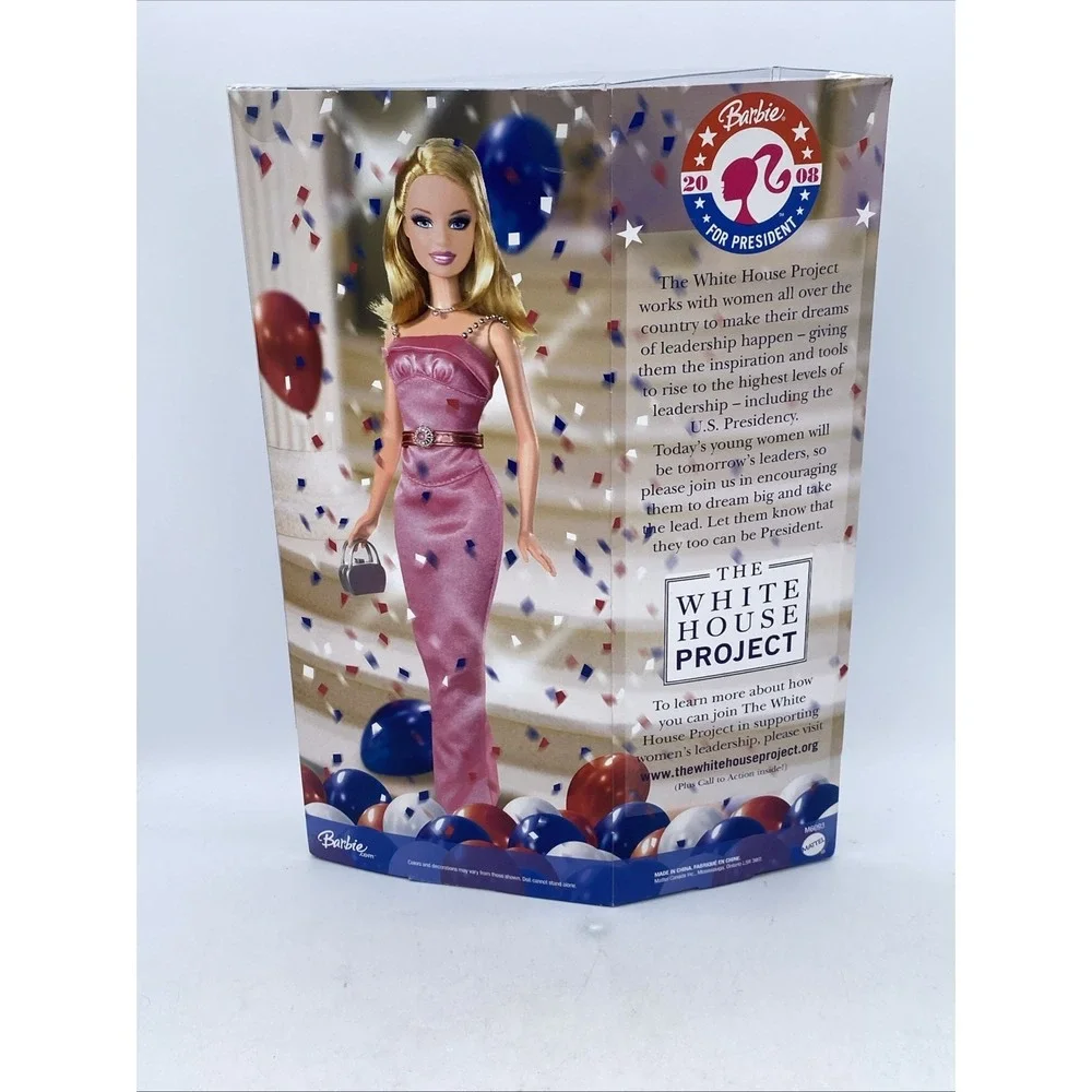 Mattel Barbie For President 2008 New in Box